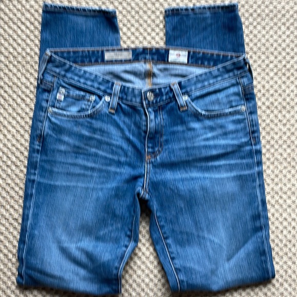 AG Adriano Goldschmied Jeans Calypso THE STILT 28R Cigarette Leg W30 L30.5 USA - Picture 3 of 16